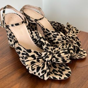 Loeffler Randall Camellia Leopard Heels